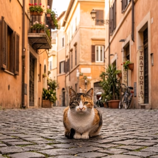 Las vidas del gato alrededor del mundo