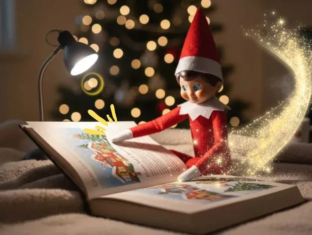 Travesuras del Elfo Travieso para Navidad